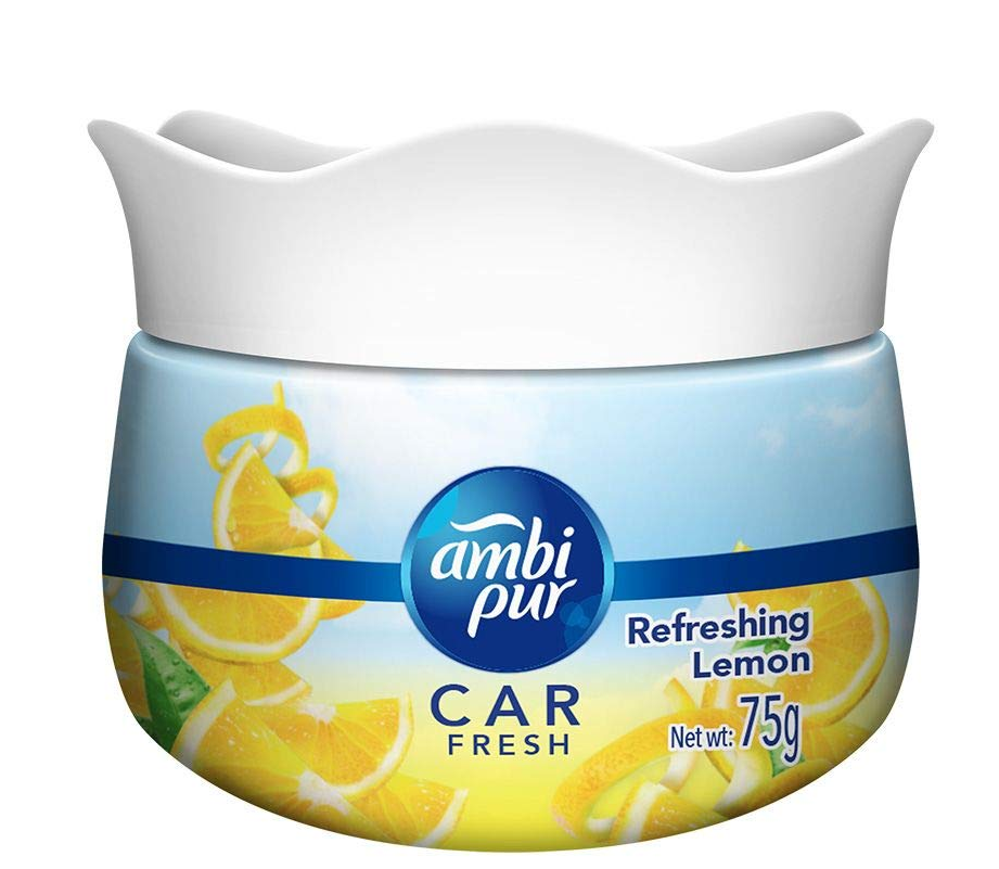 Ambipur Car Fresh Refreshing Lemon Air Freshener 75G