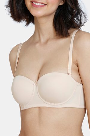 Buy Trylo Lush Woman Non Padded Full Cup Bra - White online